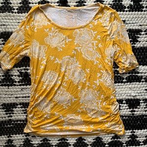 Women’s quarter sleeve floral print maternity top